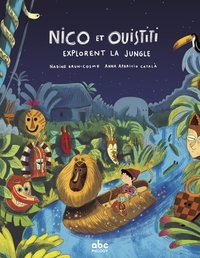 Nico et Ouistiti explorent la jungle - Livre + audio