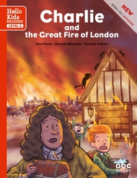 Charlie and the great fire of London (level 3) - Livre + CD