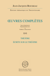 Théâtre et écrits sur le théâtre
