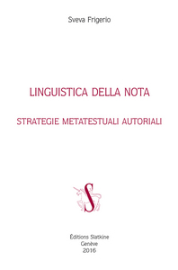 LINGUISTICA DELLA NOTA