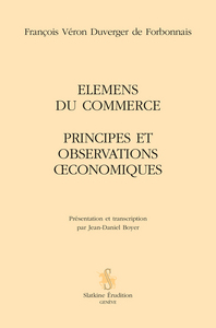 ELEMENS DU COMMERCE