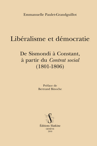 LIBERALISME ET DEMOCRATIE