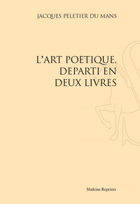 L'Art poétique (1555)