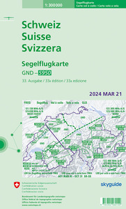 SUISSE CARTE VOL A VOILE