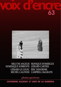 revue VOIX D'ENCRE 63