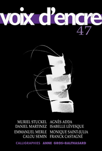 revue VOIX D'ENCRE 47