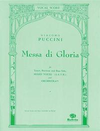 GIACOMO PUCCINI: MESSA DI GLORIA (VOCAL SCORE) CHANT