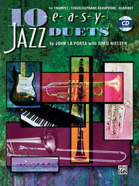 JOHN LA PORTA: 10 EASY JAZZ DUETS  +CD