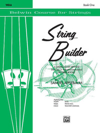 SAMUEL APPLEBAUM : SSTRING BUILDER, BOOK I -  ALTO