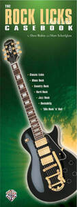THE ROCK LICKS CASEBOOK GUITARE