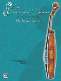 BARBARA BARBER : SCALES FOR ADVANCED VIOLINISTS