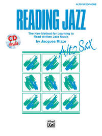JACQUES RIZZO: READING JAZZ FOR ALTO SAXOPHONE +CD