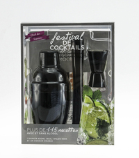 Coffret festival de cocktails noir