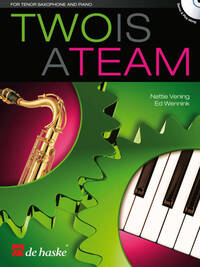 TWO IS A TEAM SAXOPHONE +CD