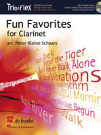 FUN FAVORITES FOR CLARINET CLARINETTE +CD