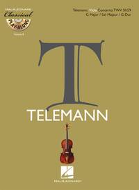 GEORG PHILIPP TELEMANN  : VIOLA CONCERTO IN G MAJOR, TWV 51:G9 - RECUEIL + CD - CLASSICAL PLAY ALONG