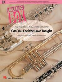 CAN YOU FEEL THE LOVE TONIGHT MUSIQUE D'ENSEMBLE -PARTITION+PARTIES SEPAREES