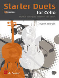 RUDOLF ZWARTJES : STARTER DUETS FOR CELLO MUSICAL DIALOGUES BETWEEN TWO CELLOS (VIOLONCELLE)