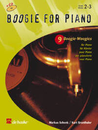BOOGIE FOR PIANO PIANO +CD