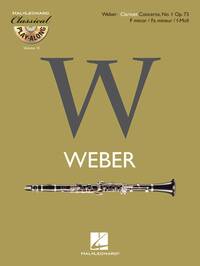 CLARINET CONCERTO NO. 1 IN F MINOR, OP. 73 CLARINETTE +CD