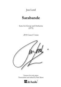SARABANDE PIANO
