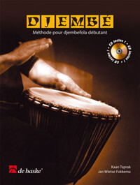 KAAN TAPRAK : DJEMBE (F) - METHODE DE DJEMBE DEBUTANT - RECUEIL + CD