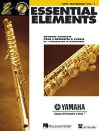 ESSENTIAL ELEMENTS 1 - POUR  FLUTE TRAVERSIERE  - RECUEIL + CD