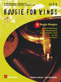 BOOGIE FOR WINDS SAXOPHONE +CD
