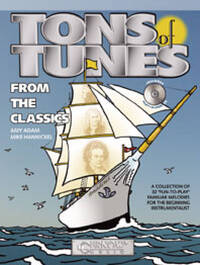 TONS OF TUNES FROM THE CLASSICS FLUTE TRAVERSIERE +CD