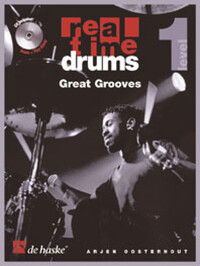 REAL TIME DRUMS GREAT GROOVES (ENG) BATTERIE +CD