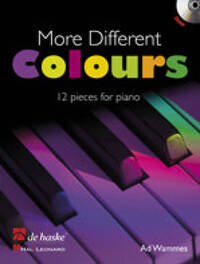 MORE DIFFERENT COLOURS PIANO +CD
