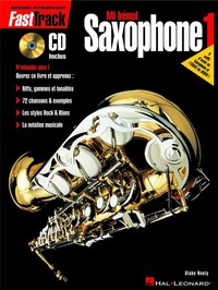 FASTTRACK - MI BEMOL SAXOPHONE 1 (F) VERSION FRANCAISE - SAXOPHONE +CD