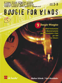 BOOGIE FOR WINDS TROMPETTE / BUGLE / CORNET / CLARINETTE +CD