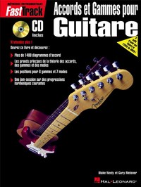 FASTTRACK - GUITARE - ACCORDS ET GAMMES (F)  - VERSION FRANCAISE - GUITARE - RECUEIL + CD