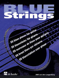BLUE STRINGS GUITARE