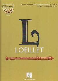 SONATA FOR ALTO (TREBLE) RECORDER IN G MAJOR FLUTE A BEC +CD