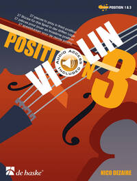 VIOLIN POSITION 3 - 27 PIECES TO PLAY IN THIRD POSITION - RECUEIL + ENREGISTREMENT(S) EN LIGNE