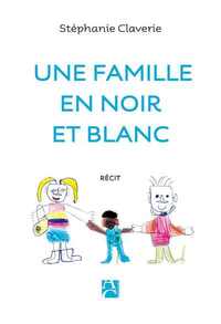 Une famille en noir et blanc