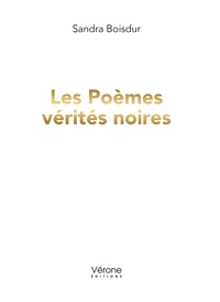 LES POEMES VERITES NOIRES