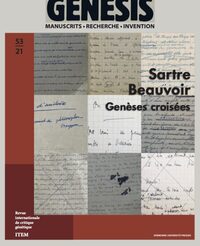 Sartre Beauvoir, genèses croisées 