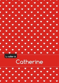Le cahier de Catherine - Blanc, 96p, A5 - Petits c urs
