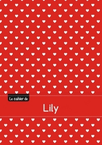 Le cahier de Lily - Blanc, 96p, A5 - Petits c urs