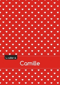 Le cahier de Camille - Blanc, 96p, A5 - Petits c urs