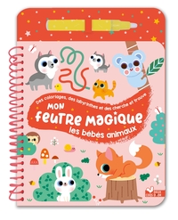 Mon feutre magique bébés animaux - avec feutre à réservoir d'eau