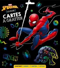 SPIDER-MAN - ATELIERS DISNEY - POCHETTE PLATE - CARTES A GRATTER - MARVEL