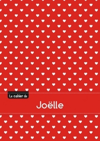 Le cahier de Joëlle - Blanc, 96p, A5 - Petits c urs
