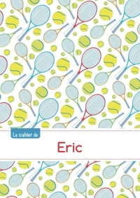 Le cahier d'Eric - Blanc, 96p, A5 - Tennis