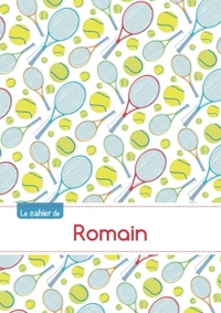 CAHIER ROMAIN BLANC,96P,A5 TENNIS