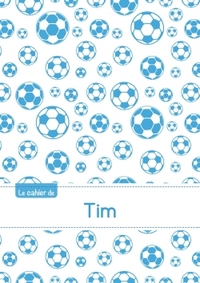 CAHIER TIM BLANC,96P,A5 FOOTBALLMARSEILLE