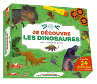 JE DECOUVRE LES DINOSAURES - COFFRET AVEC LAMPE